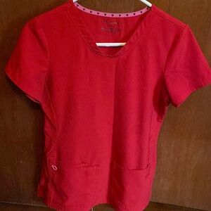 Women’s Red HeartSoul Scrub Top Small